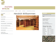 Tablet Screenshot of fusterswy-bude.ch